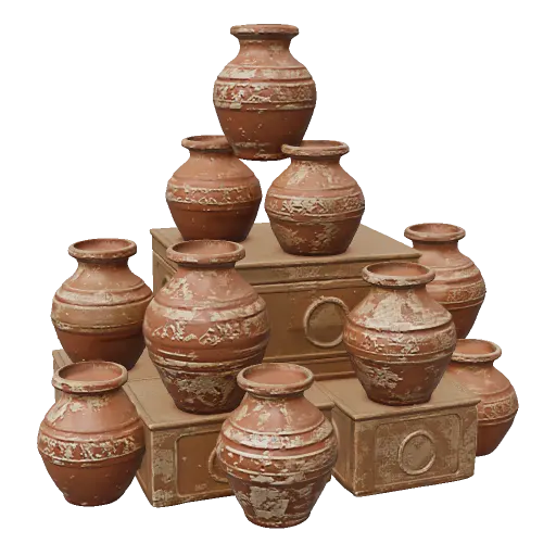 Roman Senate · clay amphorae stack