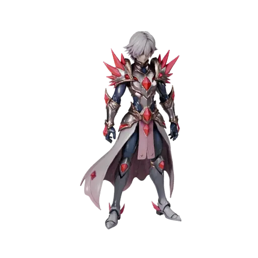 Red Arcane Village · crystal guardian character